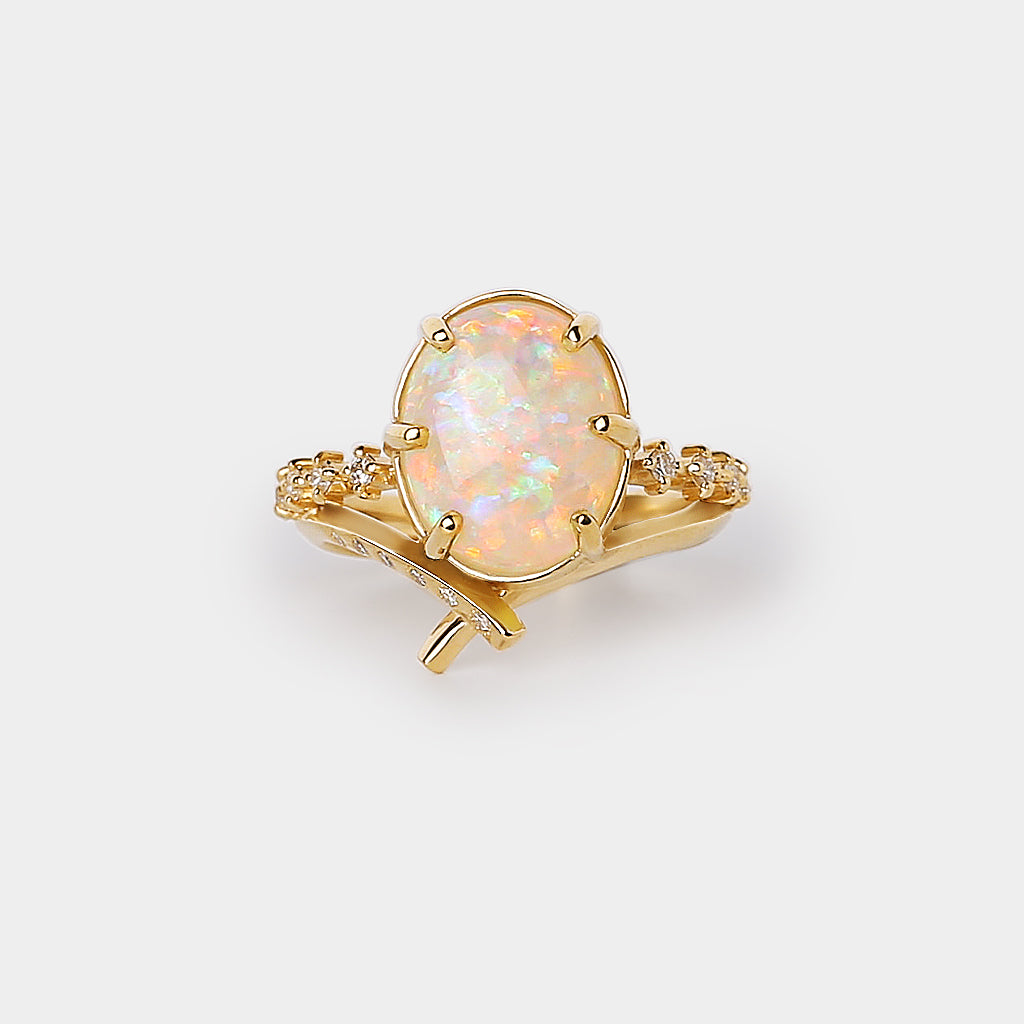 Promise - Natural Opal Ring