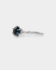 Rhyme sapphire ring - 0.93ct round sapphire