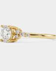 Meadow Cluster Diamond Ring – Round Lab Diamond