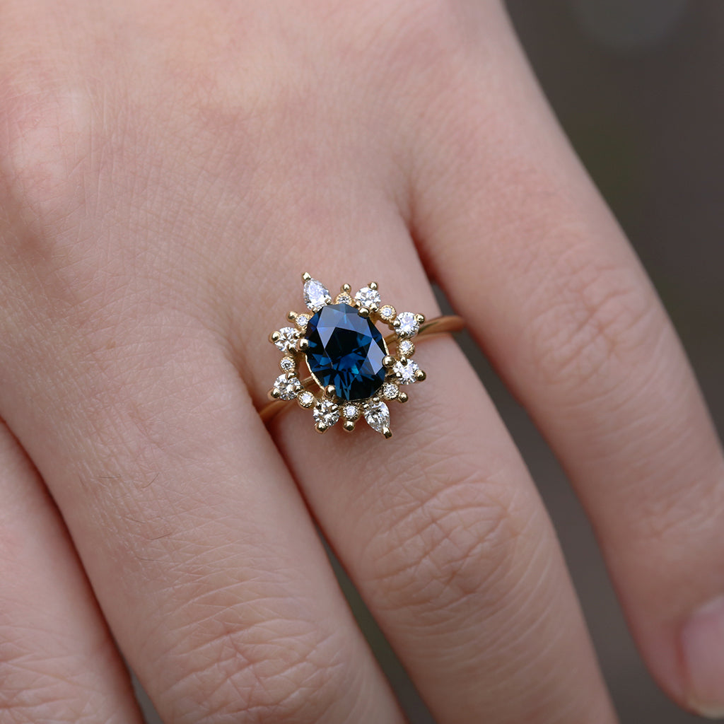 Sunray - Natural Sapphire Ring