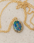 Meteorites opal doublet Necklace 1