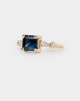 Astra sapphire ring - 1.55ct radiant sapphire