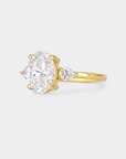 Arcéa Trilogy Diamond Ring - 2.06ct Oval Lab Diamond