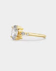 Astra Diamond Ring  - Oval cut Lab Diamond