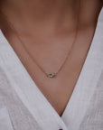 Bouquet cluster necklace