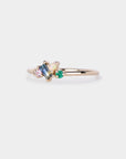 Bouquet cluster ring