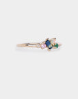 Bouquet cluster ring