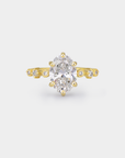 Harmony Diamond Ring - 2.08ct Oval Lab Diamond