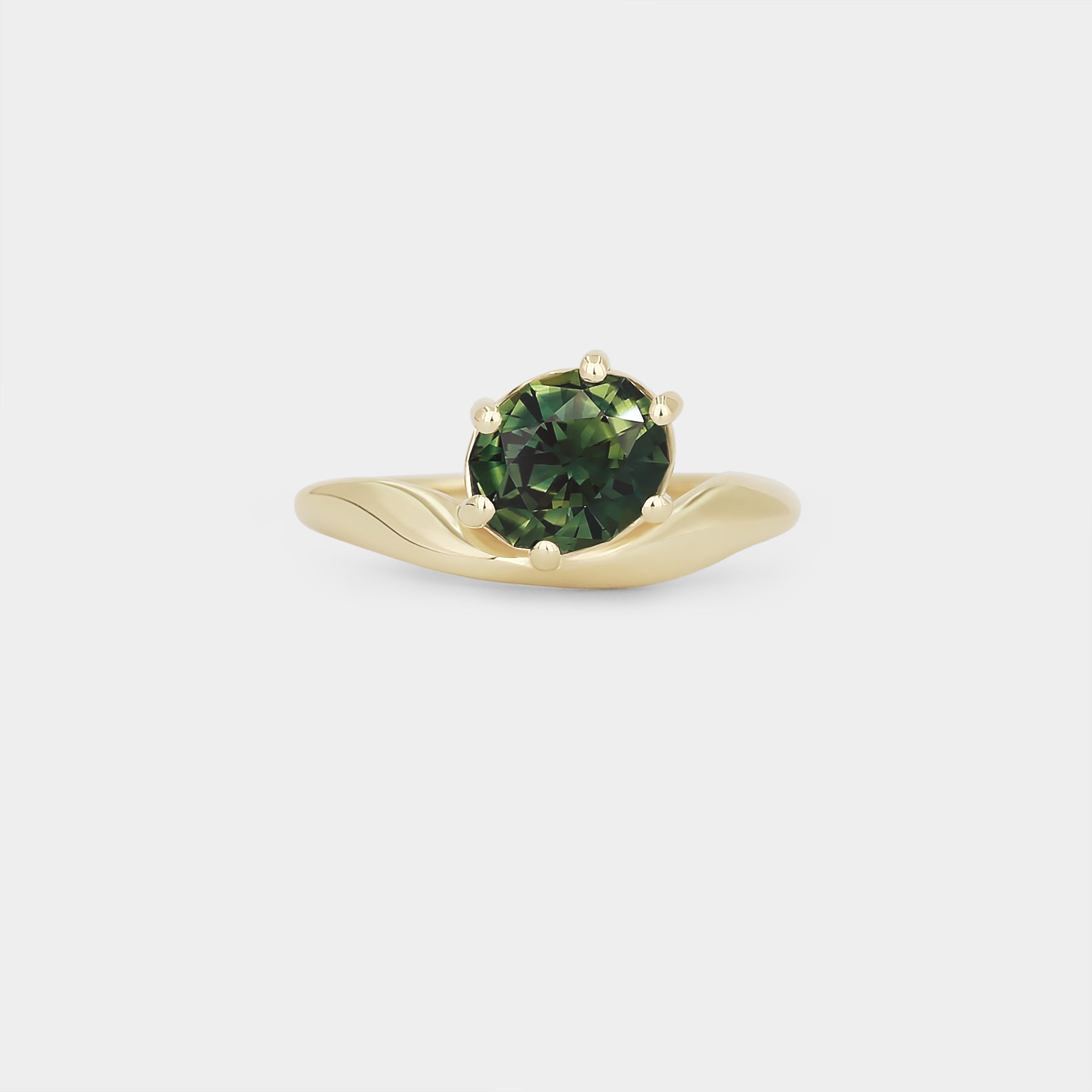 Dune - Oval Sapphire Ring