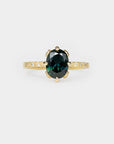 Elements sapphire ring - 1.96ct oval sapphire