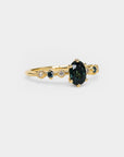 Harmony Engagement Ring - 1.0ct oval sapphire
