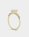 Harmony Diamond Ring - Pear Lab Diamond