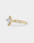 Harmony Diamond Ring - Princess Lab Diamond
