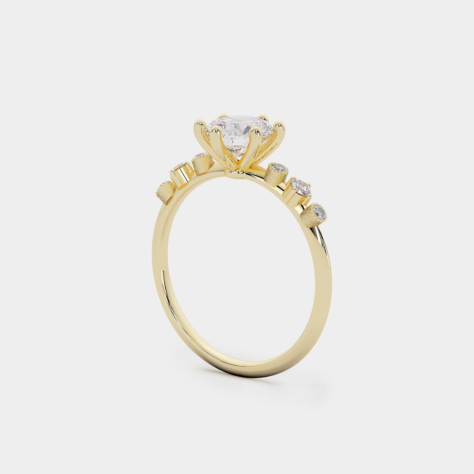 Harmony Diamond Ring - Round Lab Diamond