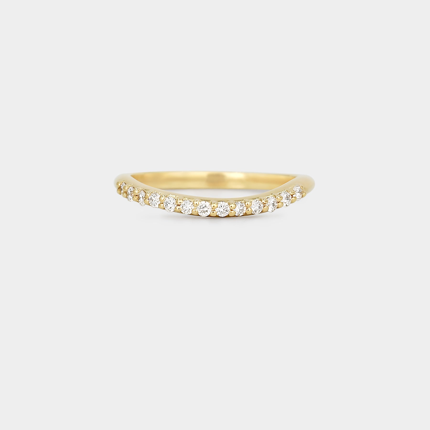 Dune Pavé Diamond Band