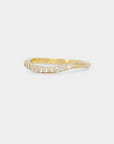 Dune Pavé Diamond Band