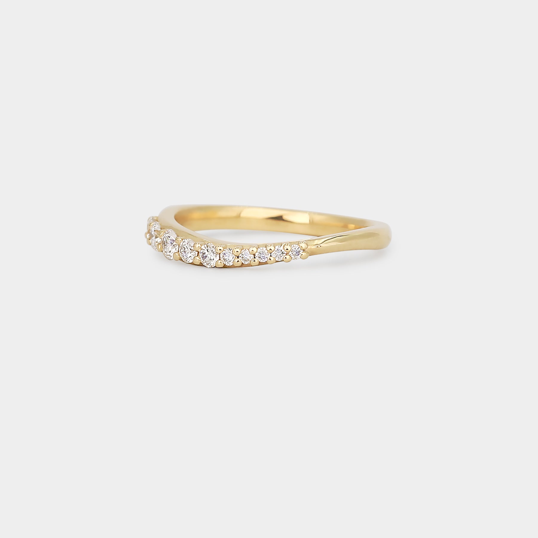 Dune Cascade Diamond Band