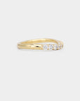 Dune Graduated Diamond Band