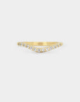 Dune Curve Diamond Band