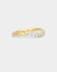 Dune Graduated Diamond Band