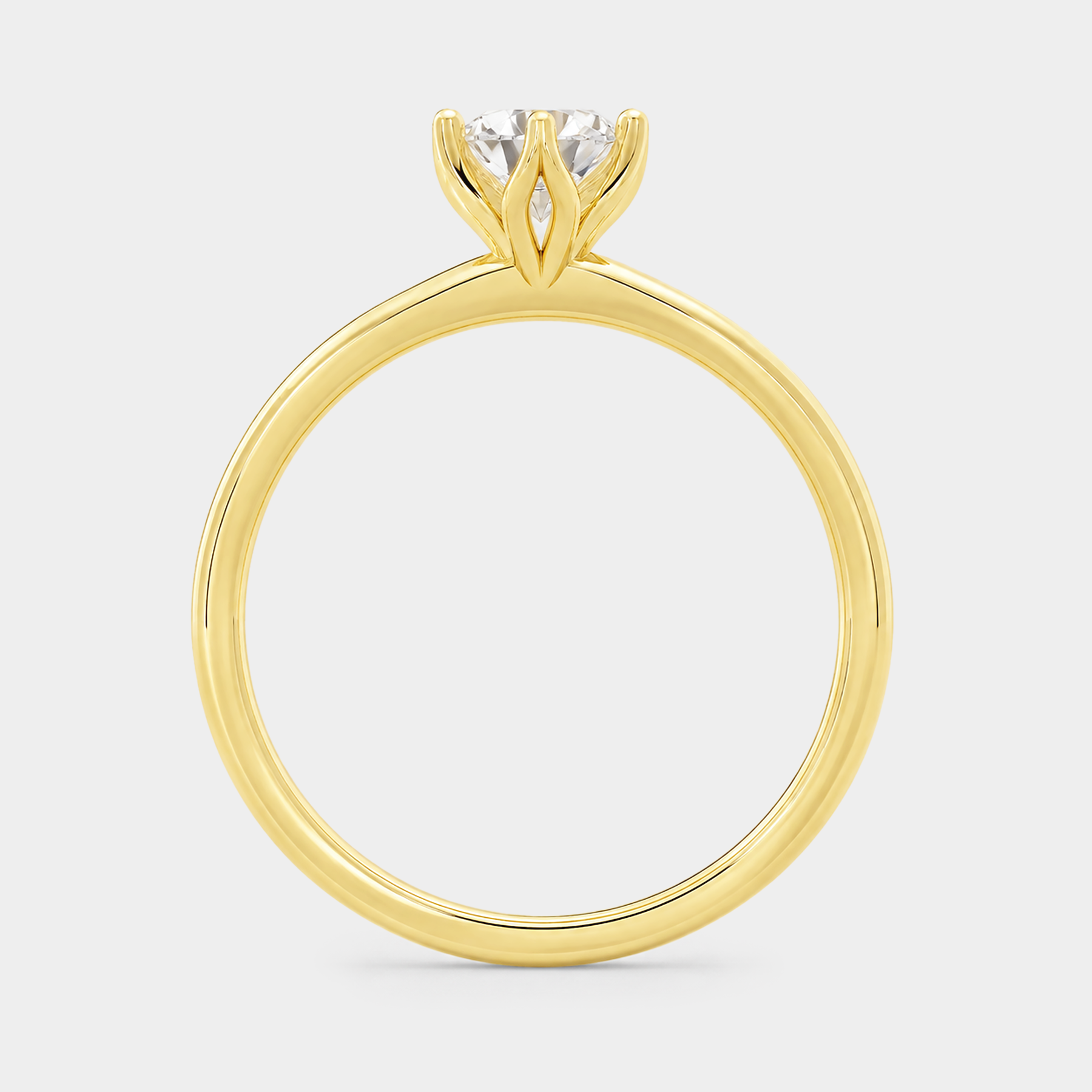 Petal Diamond Ring - Marquise Lab Diamond