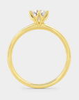 Petal Diamond Ring - Marquise Lab Diamond