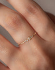 Petite Galaxy Birthstone Ring - Choose your birthstone