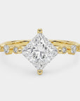Harmony Diamond Ring - Princess Lab Diamond