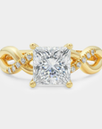 Infinity Diamond Ring - Princess Lab Diamond