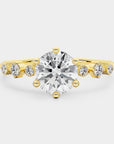 Harmony Diamond Ring - Round Lab Diamond