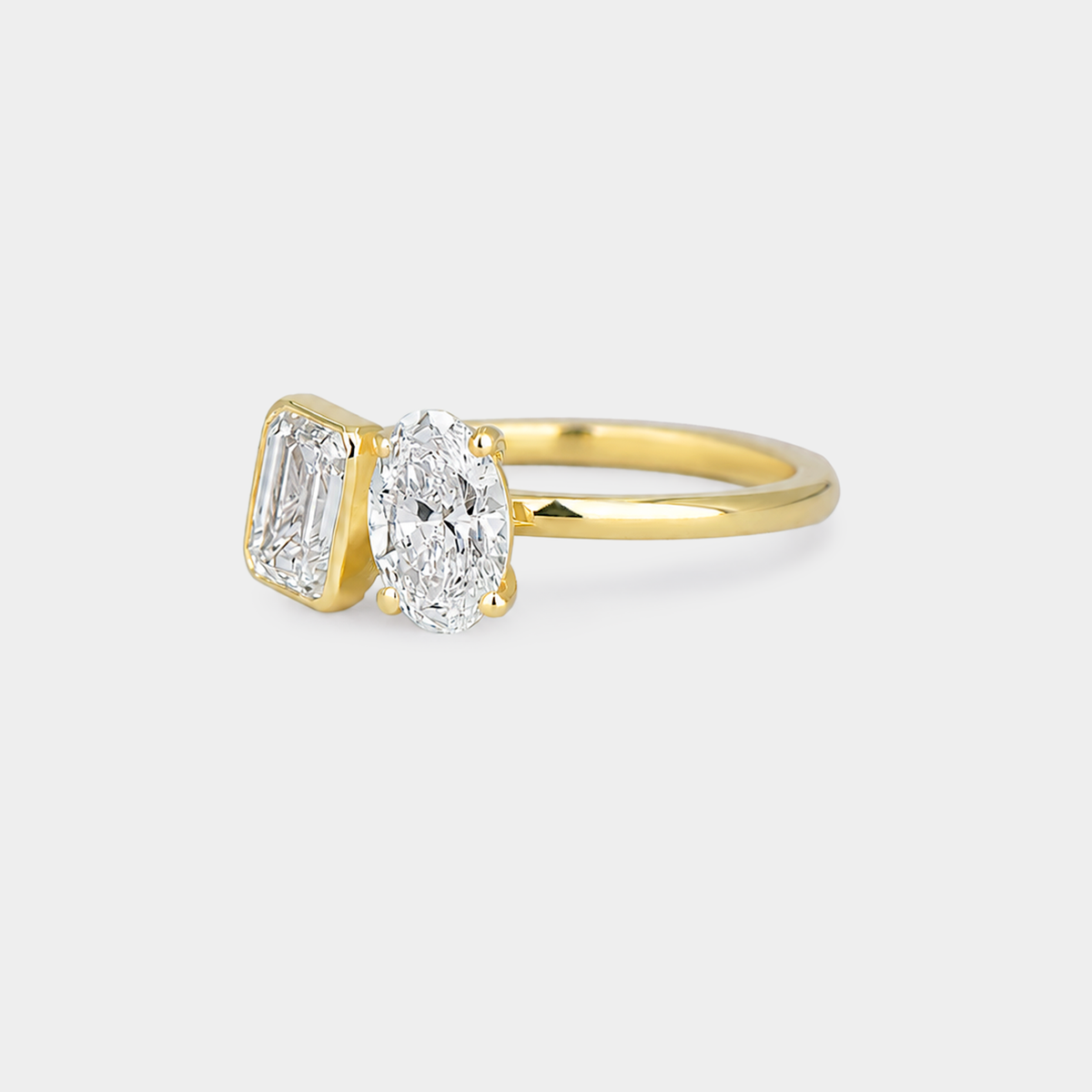 Toi et Moi Diamond Ring - 2.03ct Lab grown Diamonds