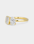 Toi et Moi Diamond Ring - 2.03ct Lab grown Diamonds