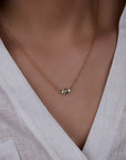 Wild garden cluster necklace