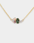 Wild garden cluster necklace