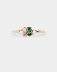 Wild garden cluster ring