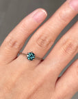 Rhyme sapphire ring - 0.93ct round sapphire