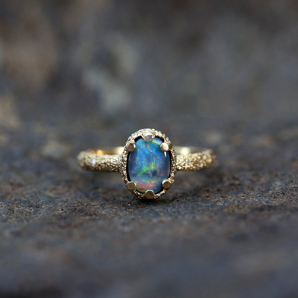 Galaxy - Natural Opal Ring