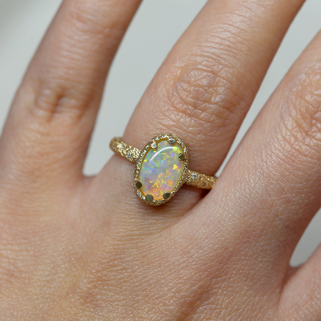 Galaxy - Natural Opal Ring