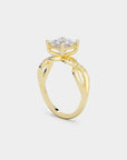 Infinity Diamond Ring - Princess Lab Diamond