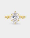 Harmony Diamond Ring - 2.08ct Oval Lab Diamond