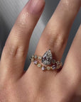 Harmony Diamond Ring - Pear Lab Diamond