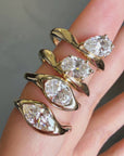 Dune Collection- Diamond rings