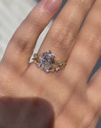 Harmony Diamond Ring - Oval Lab Diamond