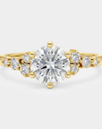 Meadow Cluster Diamond Ring – Round Lab Diamond