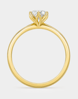 Petal Diamond Ring - Round Lab Diamond