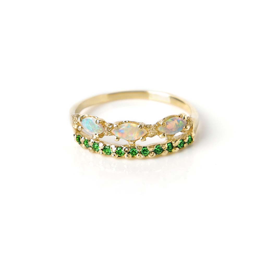 Parallel Line Ring - James & Irisa Jewellery