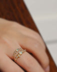 Mini Meteorolite Opal Ring - James & Irisa Jewellery