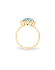 Tiara rainbow opal ring